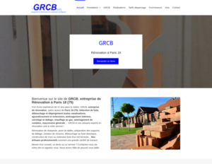 GRCB Paris 18, Construction, Entreprise rénovation
