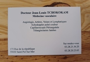 Tchokokam Jean-Louis Dunkerque, Médecin