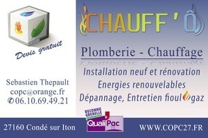 Chauff'ô' Plomberie - Chauffage Cintray, Chauffagiste