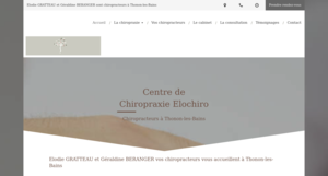 Centre de chiropraxie Elochiro Marin, Chiropracteur