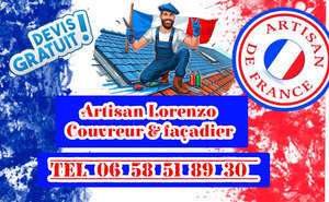 Artisan lorenzo Hersin-Coupigny, Couvreur