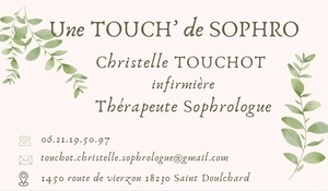 Christelle Touchot Saint-Doulchard, Sophrologue